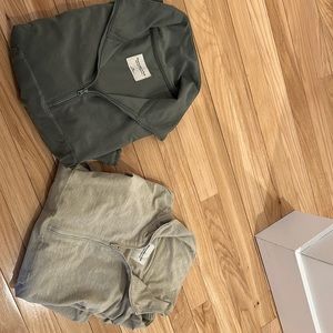 A&F half zip bundle